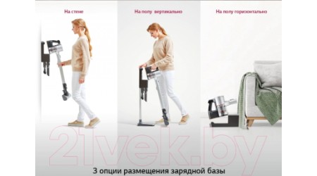 Вертикальный пылесос LG A9N-MASTERX
