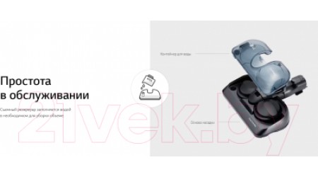 Вертикальный пылесос LG A9N-MASTERX