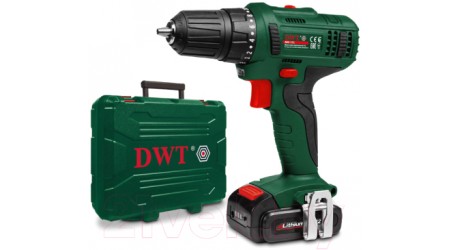 Аккумуляторный шуруповерт DWT ABS-12 L-2 BMC (7640159747598)