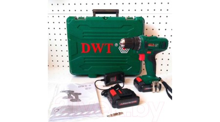Аккумуляторный шуруповерт DWT ABS-12 L-2 BMC (7640159747598)