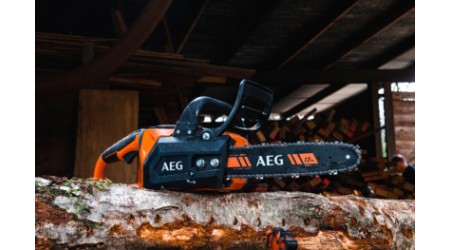 Электропила цепная AEG Powertools ACS18B30 / 4935471337 (без батареи)