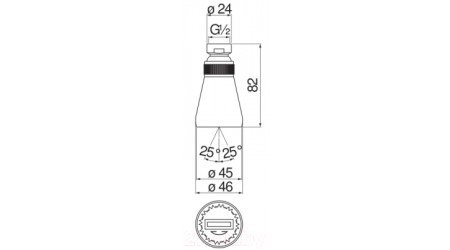 Верхний душ Nobili AD139CR