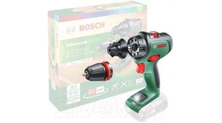 Аккумуляторная дрель-шуруповерт Bosch AdvancedDrill 18 (0.603.9B5.009)