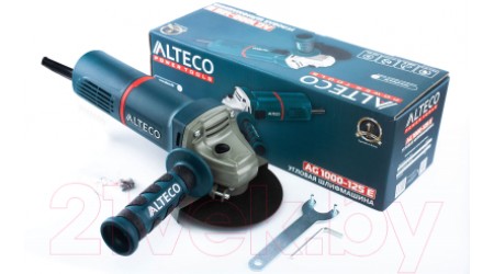 Угловая шлифовальная машина Alteco AG 1000-125 E / 21599