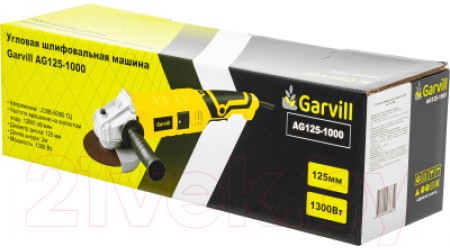 Угловая шлифовальная машина Garvill AG125-1000