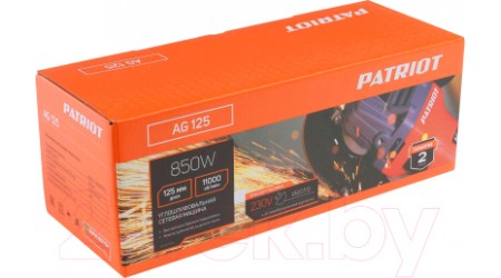 Угловая шлифовальная машина PATRIOT AG125