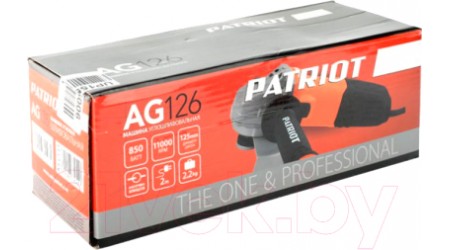 Угловая шлифовальная машина PATRIOT AG 126