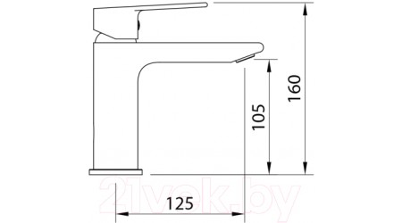Смеситель Clever Agora Xtreme 105 / 60100 