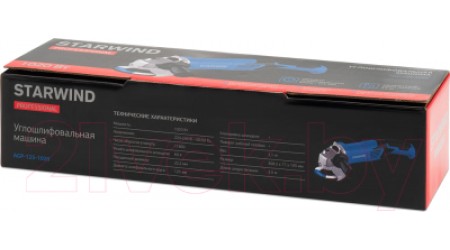 Угловая шлифовальная машина StarWind AGP-125-1020