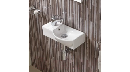 Умывальник WeltWasser Aisbach 7940 GL-WT L (белый глянец)