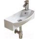 Умывальник WeltWasser Aisbach 7946 GL-WT R (белый глянец)
