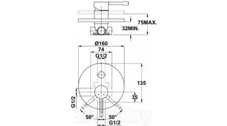 Смеситель Teka Alaior 551710200 
