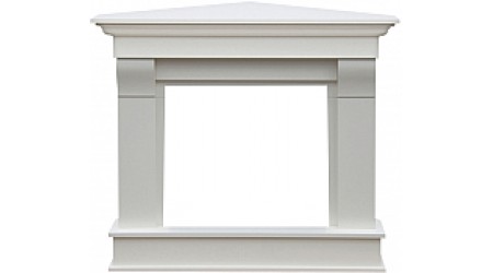 Портал для камина Смолком Albion Corner V23 (белый/ваниль)