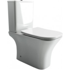 Унитаз напольный Ceramica Nova Alfa CN9002 (с сиденьем)