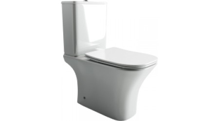 Унитаз напольный Ceramica Nova Alfa CN9002 (с сиденьем)