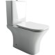 Унитаз напольный Ceramica Nova Alfa CN9002 (с сиденьем)