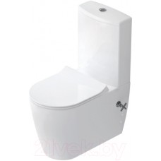 Унитаз напольный Idevit Alfa Rimless SETK3104-0317-001-1-6200 (с сиденьем)