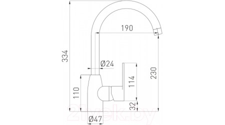 Смеситель Ferro Algeo BAG4 