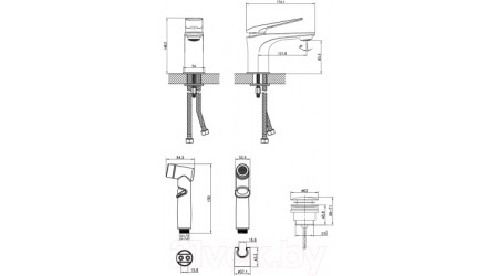 Смеситель LEMARK Allegro LM5916CW 