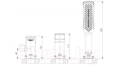 Смеситель LEMARK Allegro LM5945CW 