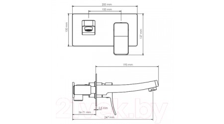Смеситель Wasserkraft Aller 10630 