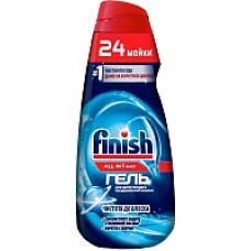 Гель для посудомоечных машин Finish All in 1 Max чистота до блеска (600мл)
