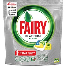 Капсулы для посудомоечных машин Fairy All in One лимон (70шт)