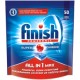 Таблетки для посудомоечных машин Finish All in One без запаха (50шт)