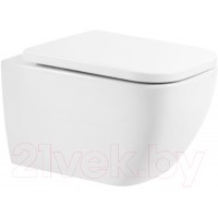 Унитаз подвесной BelBagno Alpina BB10100CHR/BB309SC