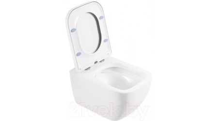 Унитаз подвесной BelBagno Alpina BB10100CHR/BB309SC