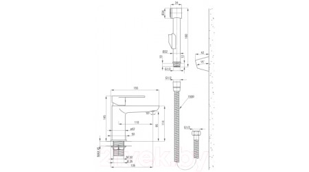 Смеситель Deante Alpinia BGA 027M 