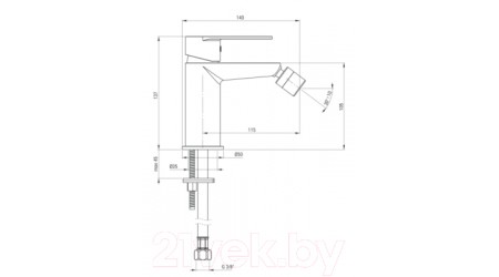 Смеситель Deante Alpinia BGA 031M 