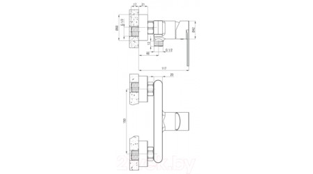 Смеситель Deante Alpinia BGA 040M 