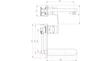 Смеситель Deante Alpinia BGA 054L 