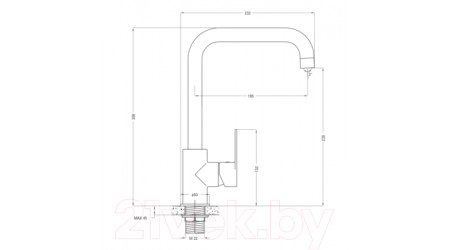 Смеситель Deante Alpinia BGA 063M 