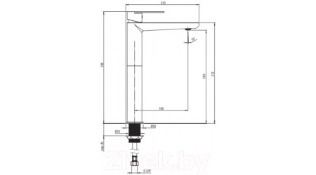 Смеситель Deante Alpinia BGA N20K 