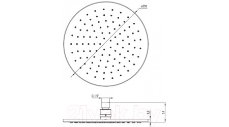 Душевая система Deante Alpinia BXYZZGAM