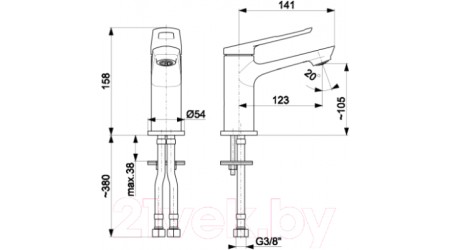 Смеситель Armatura Amazonit 4622-815-00 