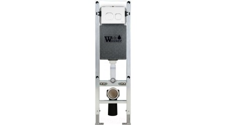 Унитаз подвесной с инсталляцией WeltWasser Amberg 350 ST+ Baarbach 004 GL-WT+ Amberg RD-WT