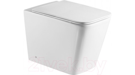 Унитаз приставной с инсталляцией WeltWasser Amberg 404 + Gelbach 002 GL-WT + Amberg RD-MT CR
