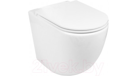 Унитаз приставной с инсталляцией WeltWasser Amberg 404 + Merzbach 002 GL-WT + Amberg RD-MT CR