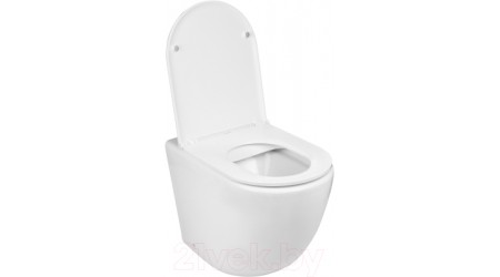 Унитаз приставной с инсталляцией WeltWasser Amberg 404 + Merzbach 002 GL-WT + Amberg RD-MT CR