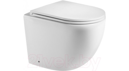 Унитаз приставной с инсталляцией WeltWasser Amberg 404 + Merzbach 002 GL-WT + Amberg RD-CR