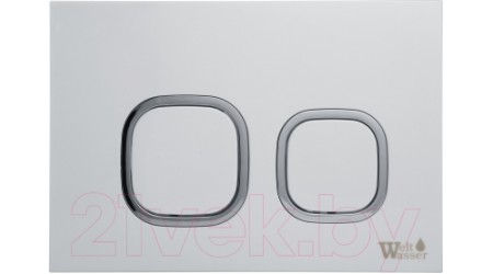 Унитаз подвесной с инсталляцией WeltWasser Amberg 497 ST + Hofbach 041 GL-WT + Amberg RD-MT CR