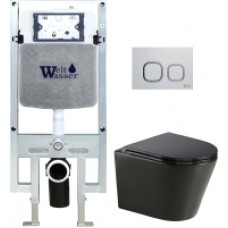 Унитаз подвесной с инсталляцией WeltWasser Amberg 497 ST+Salzbach 004 MT-BL+ Amberg RD-WT