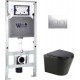 Унитаз подвесной с инсталляцией WeltWasser Amberg 504 ST + Salzbach 004 MT-BL + Amberg RD-MT CR