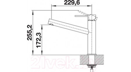 Смеситель Blanco Ambis / 523118 