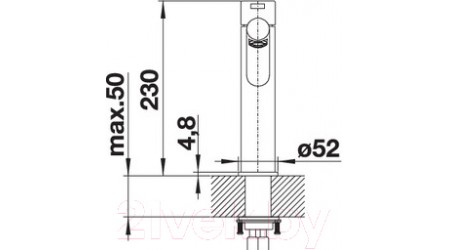 Смеситель Blanco Ambis / 523118 