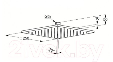 Душевая система Kludi Ameo 416400575