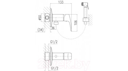 Смеситель Slezak RAV Amur AM747 